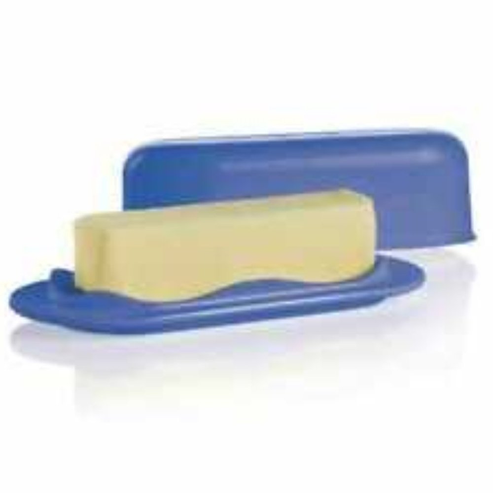 Tupperware ® NEW! Impressions BLUE Butter Dish